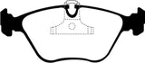 EBC 01-03 BMW 525i 2.5 (E39) Redstuff Front Brake Pads - DP31089C