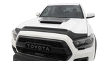 AVS 16-18 Toyota Tacoma Aeroskin II Textured Low Profile Hood Shield - Black - 436079