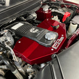 Wehrli 10-23 Cummins Fabricated Aluminum Engine Cover - Candy Teal - WCF100730-CT