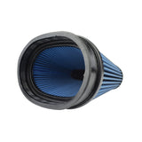 Injen NanoWeb Dry Air Filter 6.7x4.54in Oval ID / 7.7x5.7in OD / 5.55in Height / 7x2.75in Top - X-1129-BB