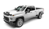 AVS 20-22 Chevrolet Silverado 2500 HD Aeroskin Low Profile Hood Shield - Matte Black - 377187