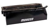 Moroso 65-Up Oldsmobile V-8 (330-455) Marine Stroker Box Sump Flat Bottom 10qt 7.25in Steel Oil Pan - 21631