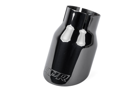 APR Double-Walled 3.5in Slash-Cut Tips - Diamond Black - Set of 2 - TPK0008