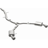 MagnaFlow 18-19 Audi A5 Dual Exit Polished Stainless CatBack Exhaust - 3in Main Piping Diameter - 19390