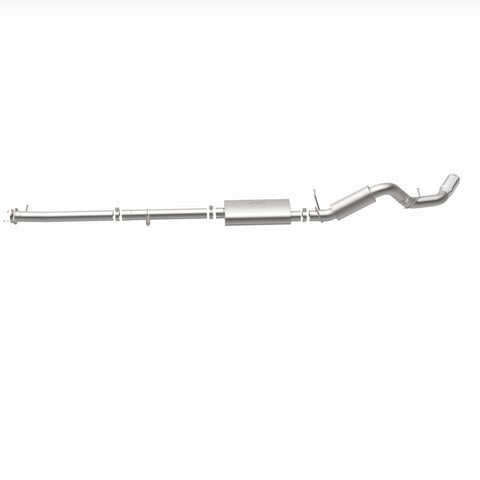 MagnaFlow 2022+ GM 2500/3500HD 6.6L Gas Single Passenger Side Rear Exit Cat-Back Exhaust - 19524
