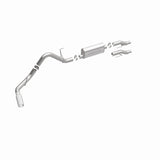 MagnaFlow 11 Ford F-150 3.7L/5.0L/6.2L SS Catback Exhaust Single Rear Side Exit w/ 4in SS Tips - 15000