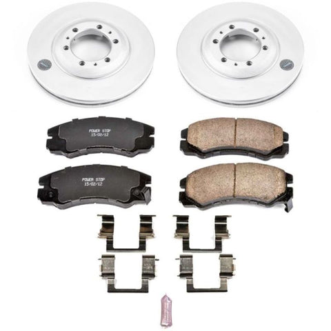Power Stop 96-99 Acura SLX Front Z17 Evolution Geomet Coated Brake Kit - CRK5026