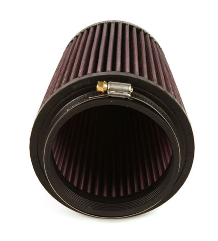 K&N Filter Universal Rubber Filter 4 inch Flange 5 3/8 inch Base 4 3/8 inch Top 7 inch Height - RU-2590