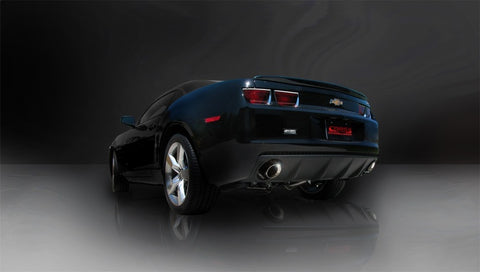 Corsa 2010-2015 Chevrolet Camaro Coupe SS 6.2L V8 Auto Polished Sport Cat-Back + XO Exhaust - 14952