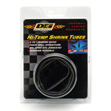DEI Hi-Temp Shrink Tube Kit - 9/12/18/24mm x 2ft - Black - 10836