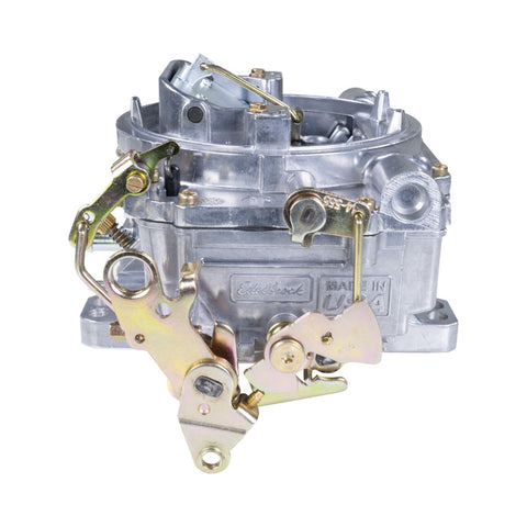 Edelbrock Carburetor Performer Series 4-Barrel 600 CFM Electric Choke Satin Finish - 1400