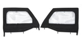 Bestop 20-26 Jeep Gladiator / 18-26 Wrangler JL Element Upper Doors (Front Black Twill) - 51742-17