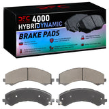 DFC 21-26 GMC Savana 4500 Commercial Cutaway Chassis Rear 4000 Hybridynamic Brake Pads - 4000-2405-00