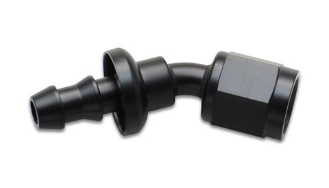 Vibrant Push-On 30 Degree Hose End Elbow Fitting Size -8AN - 22308