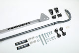 Progress Tech 92-95 Honda Civic Rear Sway Bar (22mm - Adjustable) Incl Bar Brace and Adj End Links - 62.1040