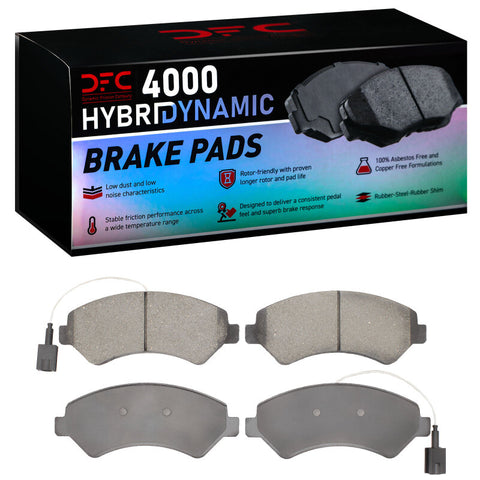 DFC 14-26 Ram Promaster EV Front 4000 Hybridynamic Brake Pads - 4000-1842-00
