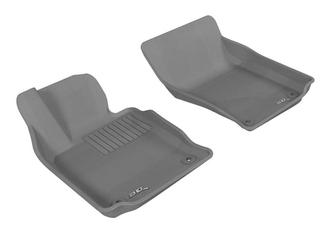 3D MAXpider 2010-2016 Porsche Panamera Kagu 1st Row Floormat - Gray - L1PO00611501