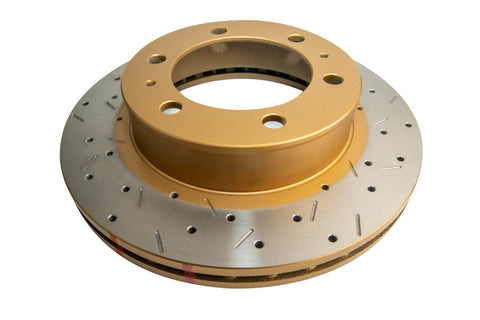 DBA 96-97 Lexus LX 450 / 8/92+ Toyota Landcruiser 80 Series Rear Slotted 4000 Series Rotor - 4786S