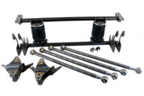 Ridetech Parallel 4-Link System Weld-in 4 Link Kit for 3/4 and 1 Ton Trucks Black Powdercoat - 11006799