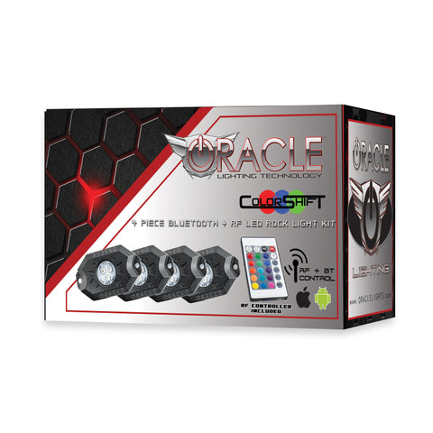 Oracle Bluetooth + RF Underbody Rock Light Kit - 4 PCS - ColorSHIFT - 5818-333