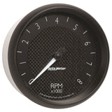 Autometer GT Series 5in In Dash 8K RPM Tachometer - 8098