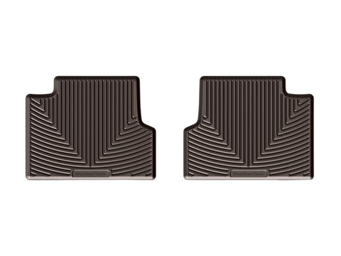 WeatherTech 2014+ Jeep Cherokee Rear Rubber Mats - Cocoa - W317CO