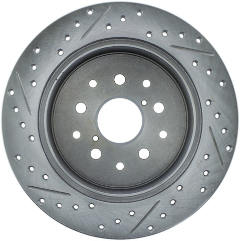 StopTech 01-05 Lexus IS300 / 02-10 Lexus SC430 Sport Slotted & Drilled Rear Left Brake Rotor - 227.44090L