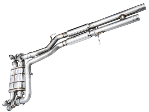 AWE 21+ Wrangler 392 Switchpath Cat-Back Exhaust- Quad BashGuards - 3025-41392