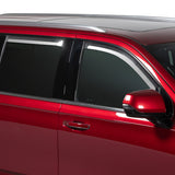 Putco 03-08 Honda Pilot (Set of 4) Element Chrome Window Visors - 480402