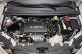 K&N 12 Chevy Sonic 1.8L Silver Typhoon Cold Air Intake - 69-4525TS
