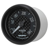 Autometer GT Series 52mm Mechanical 120-240 Deg F Water Temperature Gauge - 8032