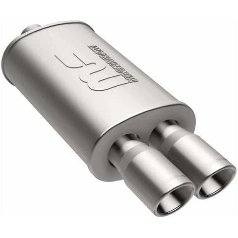MagnaFlow Muffler W/Tip Mag SS 14X5X8 2.25/3 - 14862
