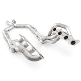 Stainless Works 2011-14 Mustang GT Headers 1-7/8in Primaries 3in X-Pipe High-Flow Cats - M12HDRCATX