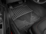 WeatherTech 2015+ Chevrolet Colorado Front Rubber Mats - Black - W348