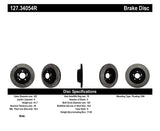 StopTech 00-03 BMW M5 (E39) Slotted & Drilled Right Rear Rotor - 127.34054R