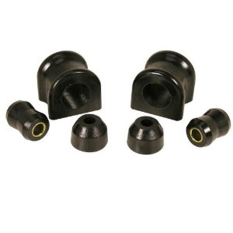 Rugged Ridge Front Swaybar Bushing Kit Black 30.5mm 97-06 Jeep Wrangler - 1-1111BL