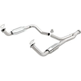 MagnaFlow DF Cat. Conv 95-99 Range Rover 4.0/4.6L GEMS Y-Pipe Assembly *NOT FOR SALE IN CALIFORNIA* - 93694