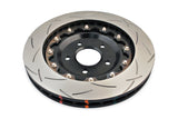 DBA 05-12 Corvette C6 w/Z06 pkg Front Slotted 5000 Series 2 Piece Rotor Assembled w/ Black Hat - 52992BLKS