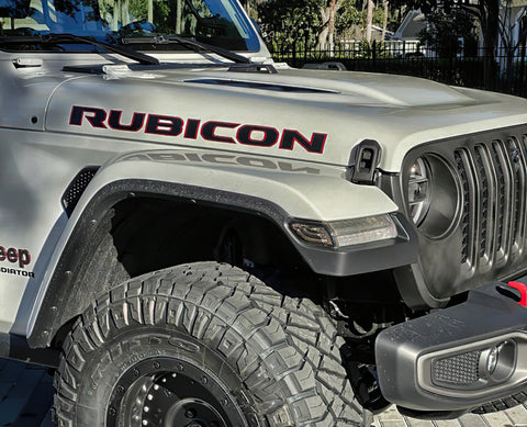 Oracle Jeep Wrangler JL Smoked Lens LED Front Sidemarkers - 5853-504
