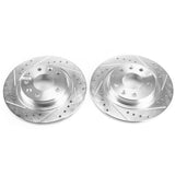 Power Stop 16-18 Mazda CX-3 Rear Evolution Drilled & Slotted Rotors - Pair - JBR1740XPR