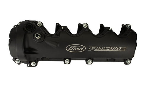 Ford Racing Black Ford Racing Coated 3-Valve Cam Covers - M-6582-FR3VBLK