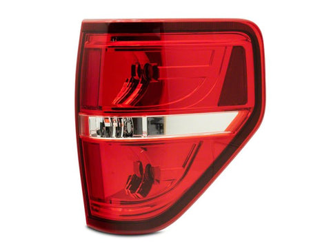 Raxiom 09-14 Ford F-150 Styleside Tail Lights- Chrome Housing - Red/Clear Lens - T542865
