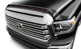 AVS 19-21 Toyota Tundra Aeroskin LightShield Pro Color-Match Hood Protector - Midnight Black Metal - 953094-218-B