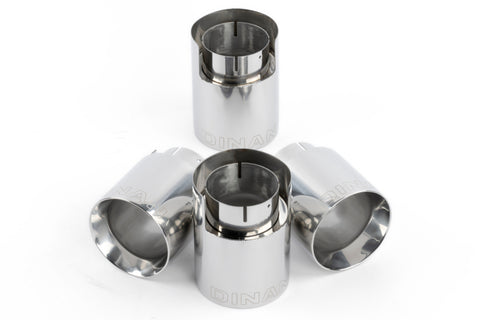 Dinan 20-26 BMW X5 M/X6 M (F95/F96) Valved Axleback Exhaust System - Polished Tips - D660-0090