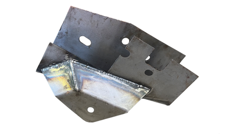Rust Buster 2004-2008 Ford F-150 Center Rear Frame Section with ward Leaf Spring Mount - Right - RB7071R