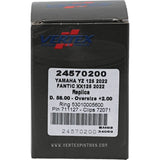 Vertex Piston 2023 Fantic Motor XE 125 125cc +2.00mm Oversized Cast Replica Piston Kit - 24570200