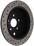 StopTech 08-10 WRX Drilled Left Rear Rotor - 128.47029L