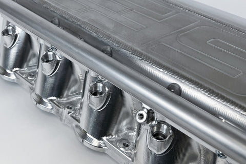 CSF Gen 2 B58 Race X Charge-Air-Cooler Manifold - Raw Billet Aluminum Finish - 8400