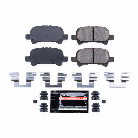 Power Stop 00-07 Toyota Avalon Rear Z23 Evolution Sport Brake Pads w/Hardware - Z23-828