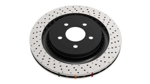 DBA 11-13 BMW 1 Series M Rear 4000 Series Drilled Rotors - DBA42281XD